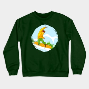 Snowboarder II Crewneck Sweatshirt